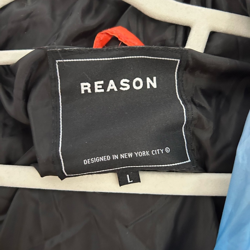 Reason Multicolor Striped Puffer Jacket - image 4